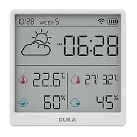 Метеостанция ATuMan Duka TH3 Temperature And Humidity Clock 