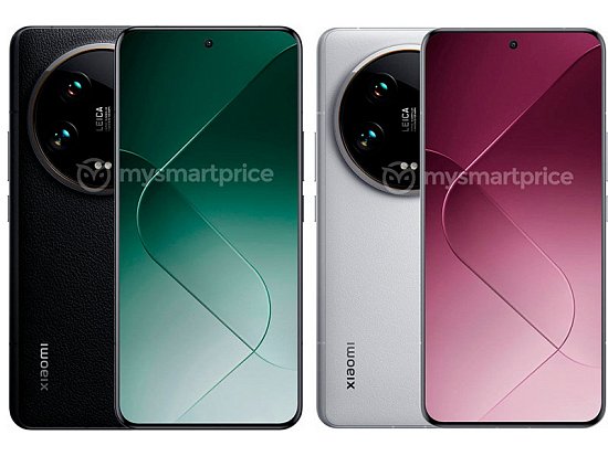 Xiaomi 14 Ultra показали с фронтальной стороны