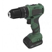 Аккумуляторная ударная дрель-шуруповерт MarsWorker 12V Lithium Impact Drill Зеленая 