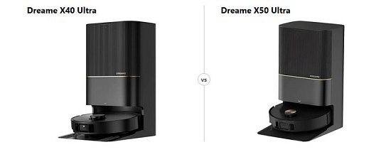 Сравнение двух флагманов: Dreame X50 и Dreame X40