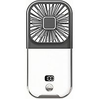 Портативный складной Type-C вентилятор Folding Neck Fan F30 Pro с цифровым дисплеем