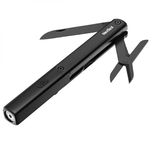 Мультитул фонарик-ножницы-нож Nextool N1 (3 в 1)