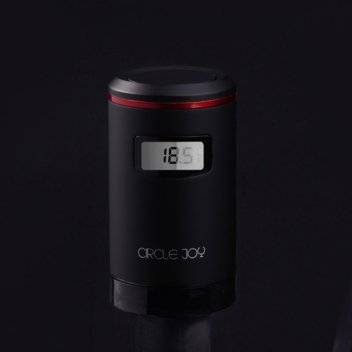 Пробка вакуумная с датчиком температуры Circle joy round smart wine preservation plug фото 7