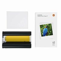 Фотобумага самоклеющаяся Xiaomi Instant Photo Paper 3inches (40листов+1лента) 