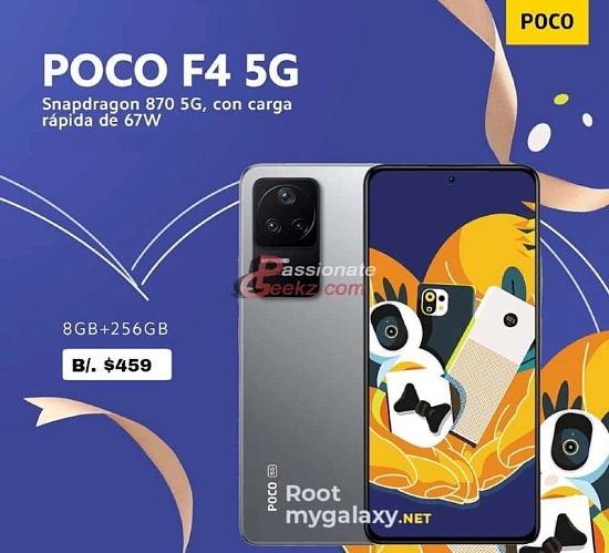 Реальные фото и цена Xiaomi POCO F4 5G
