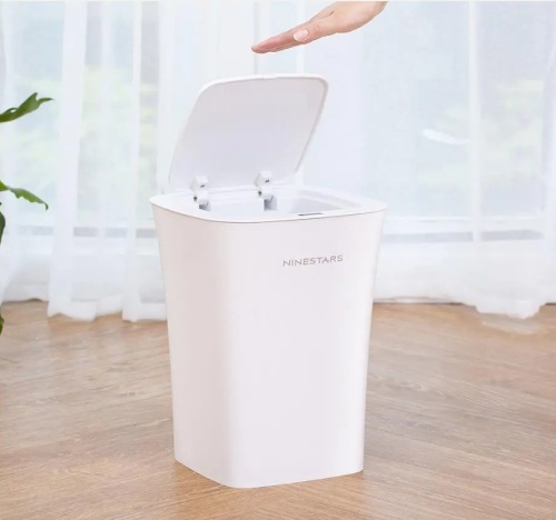 Мусорное ведро Ninestars Automatic Sensor Trash Can 10 л (DZT-10-11S) фото 6