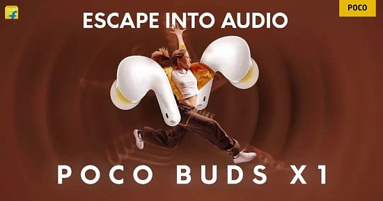 В Индии представлены POCO Buds X1