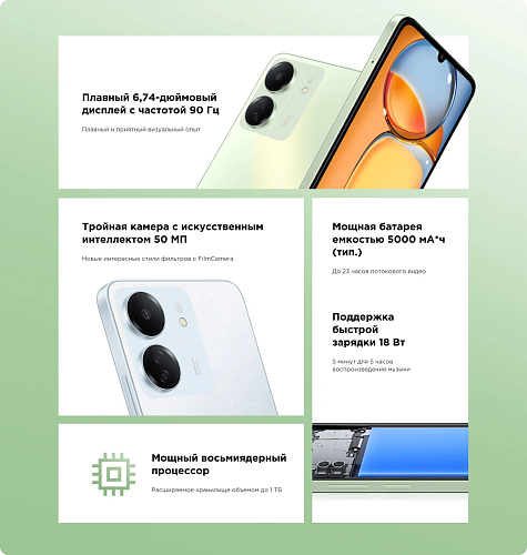 В Россию официально привезли Redmi 13C