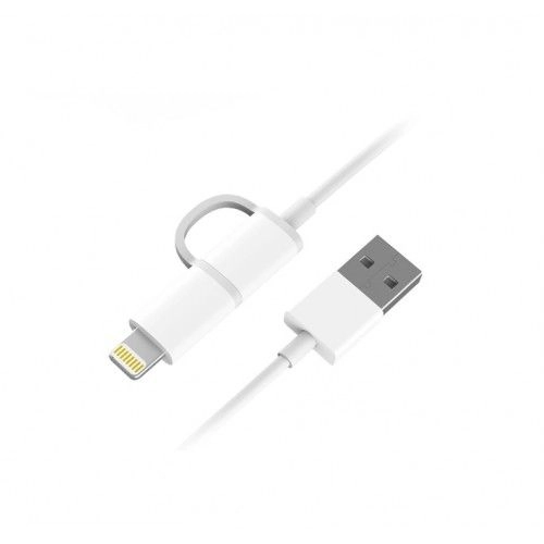 Кабель 2in1 USB Lighting/Micro ZMI MFi 100см (AL801) фото 2