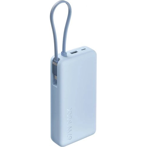 Внешний аккумулятор Xiaomi Power Bank With Cable USB-C 20000mAh 67W (PB2067) фото 2 Внешний аккумулятор Xiaomi Power Bank With Cable USB-C 20000mAh 67W (PB2067) фото 2