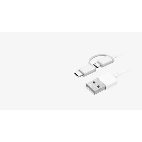 Кабель 2in1 USB Type-C/Micro ZMI 100см (AL501) фото 3