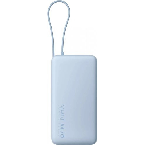 Внешний аккумулятор Xiaomi Power Bank With Cable USB-C 20000mAh 67W (PB2067) Внешний аккумулятор Xiaomi Power Bank With Cable USB-C 20000mAh 67W (PB2067)