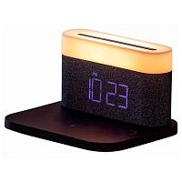 Ночник с беспроводной зарядкой и будильником VFZ Led Lamp Wireless Charger 