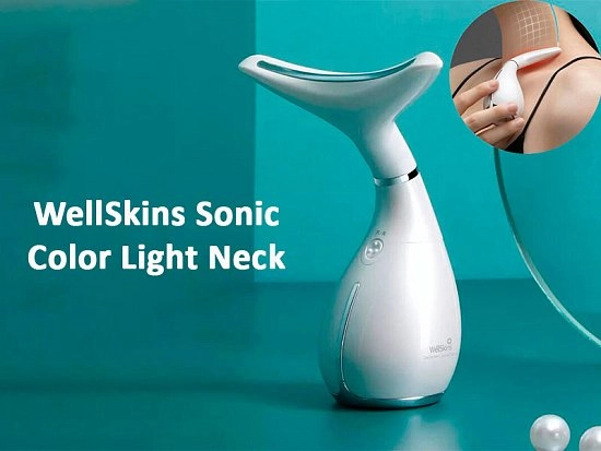 Многофункциональный массажер для ухода за кожей лица, шеи и декольте