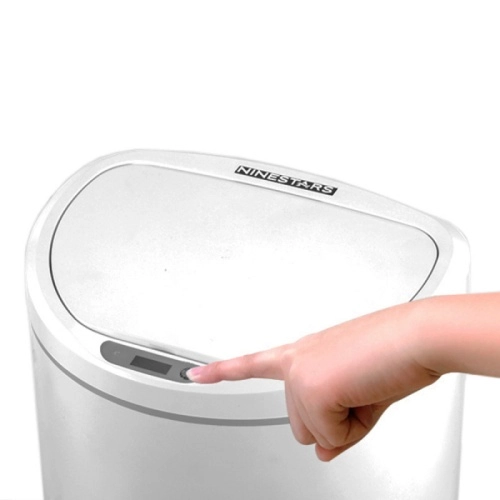 Мусорное ведро Ninestars Sensor Trash Can 10 л (DZT-10-29S) фото 2