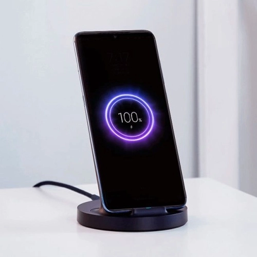Беспроводное зарядное устройство Xiaomi Vertical Wireless Charger 20W (WPC02ZM) фото 5