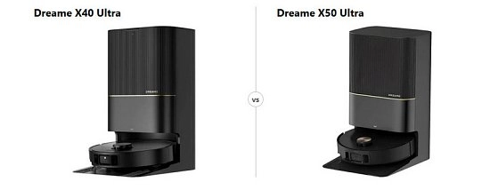 Сравнение двух флагманов: Dreame X50 и Dreame X40