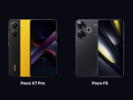 Сравнение Poco X7 Pro и Poco F6