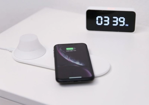 Беспроводное зарядное устройство с ночником Yeelight Wireless Charging Night Light фото 5