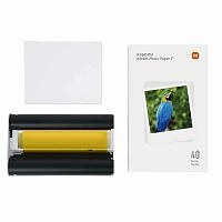 Фотобумага самоклеющаяся Xiaomi Instant Photo Paper 3inches (40листов+1лента) 
