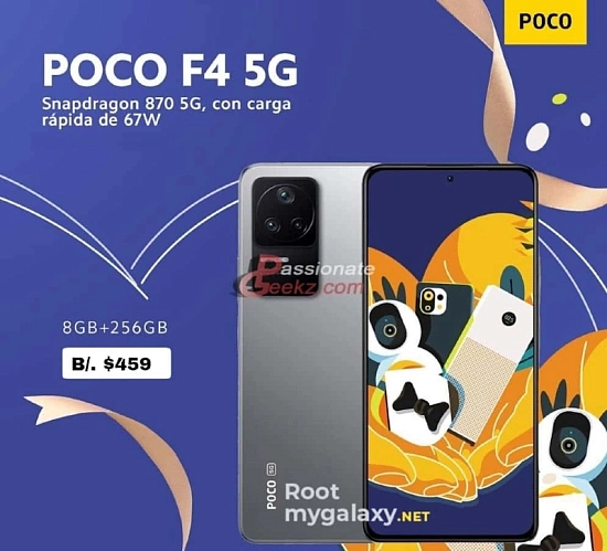 Реальные фото и цена Xiaomi POCO F4 5G