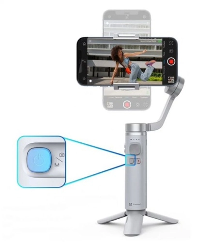 Трехосевой стабилизатор смартфона Funsnap Capture π SE Handheld Stabilizer White фото 2