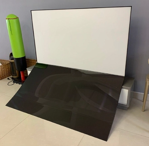 Проверьте не выпадет ли экран у вашего телевизора