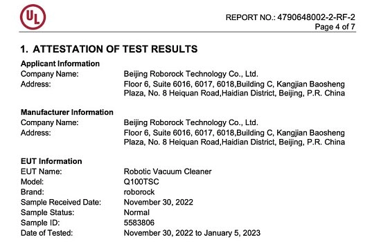 Roborock Q10 Ultra появился в базе FCC