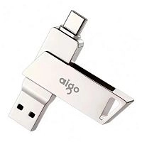 USB Флеш-накопитель Aigo Patriot Dual Interface Metal U Disk Type-C-USB 256GB 