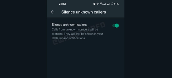 WhatsApp научится отключать звук при звонке c незнакомых номеров