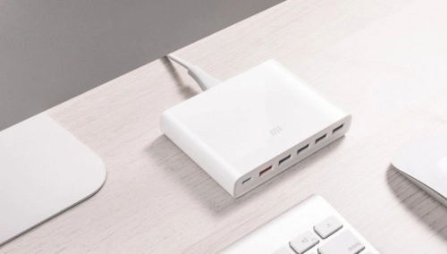 Сетевое зарядное устройство Xiaomi Charger 6 портов 60W (CDQ06ZM) фото 6