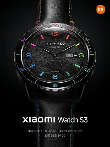 Раскрыты подробности о Xiaomi Watch S3