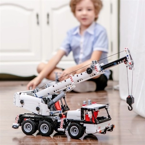 Конструктор Mitu Building Blocks Mobile Engineering Crane фото 3