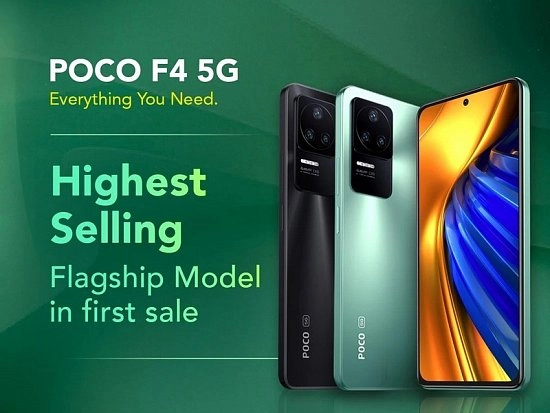Poco F4 5G обрушил торговые площадки в Индии